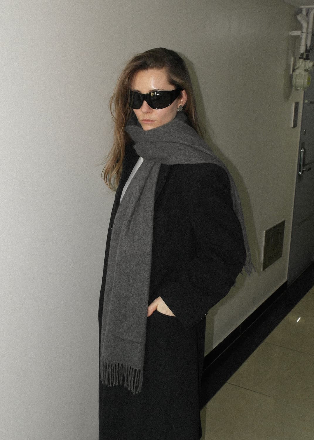 캐시미어 빅사이즈 머플러 상품이미지1