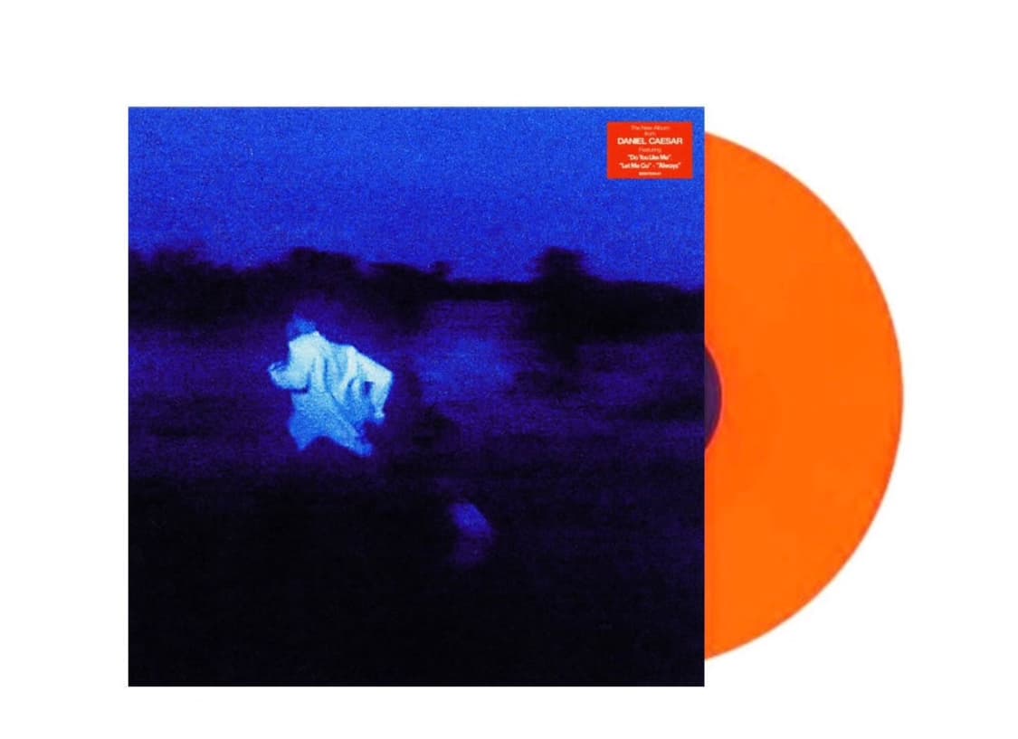 다니엘 시저 Never Enough 오렌지 LP 상품이미지1