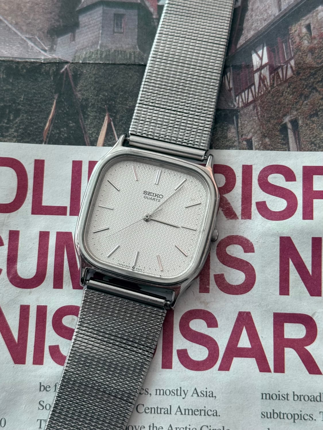 세이코 Seiko [희귀] NHK 각인 빈티지 세이코 쿼츠 (Seiko  상품이미지1