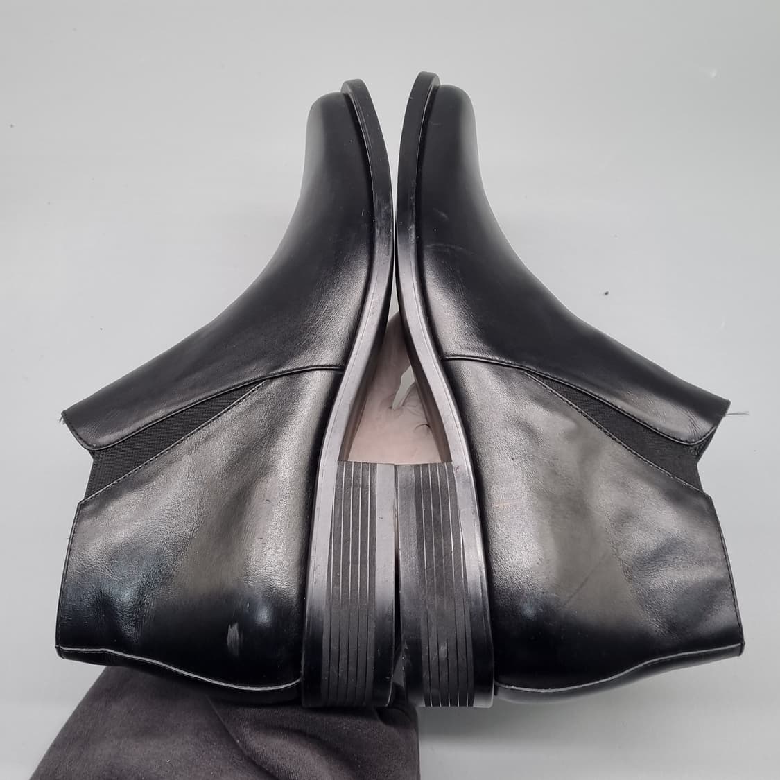 무크 남성첼시부츠 실사이즈260 굽4 상품이미지5