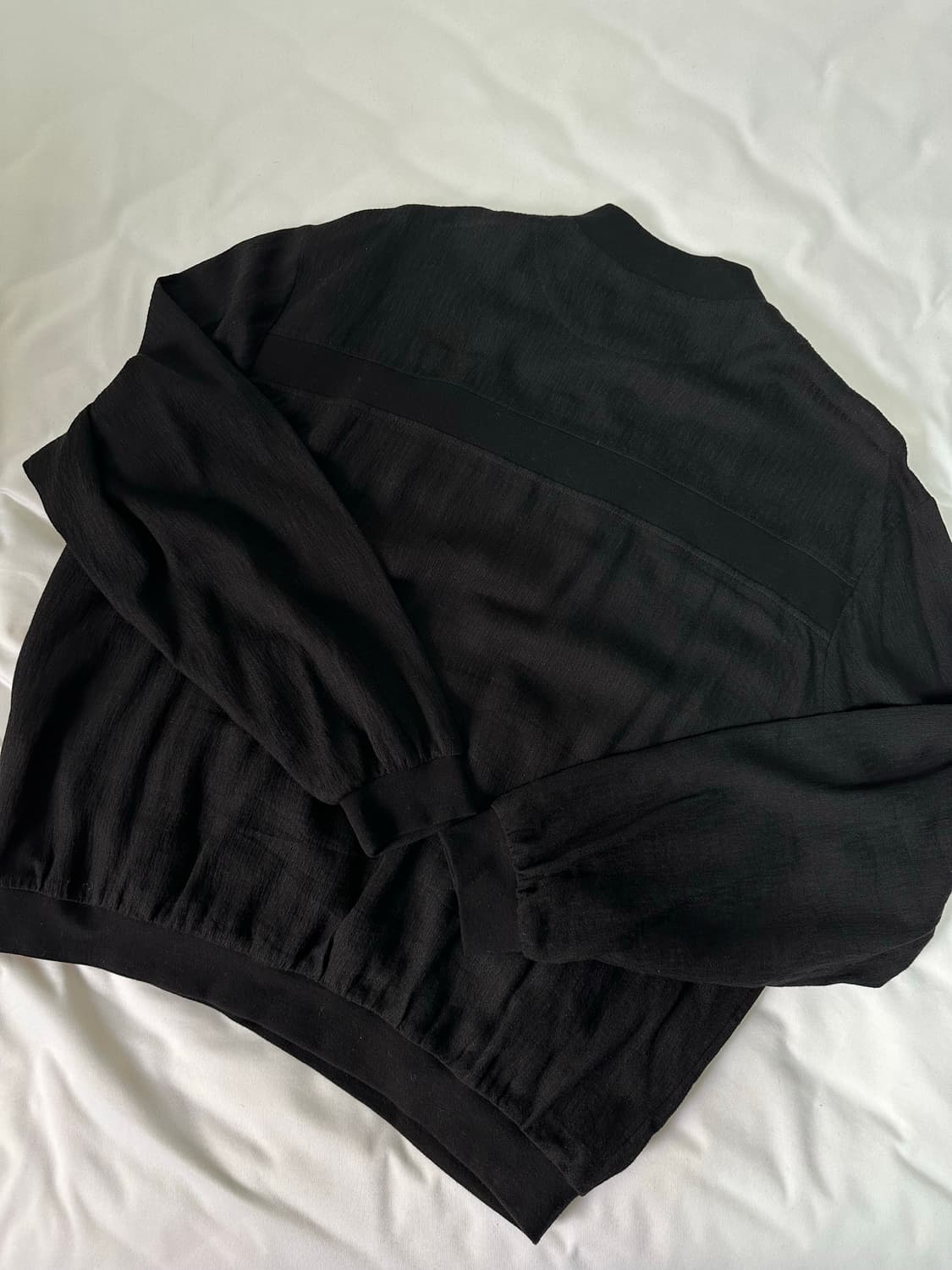 (3) 해칭룸 Archive Pullover Shirt Black 상품이미지4