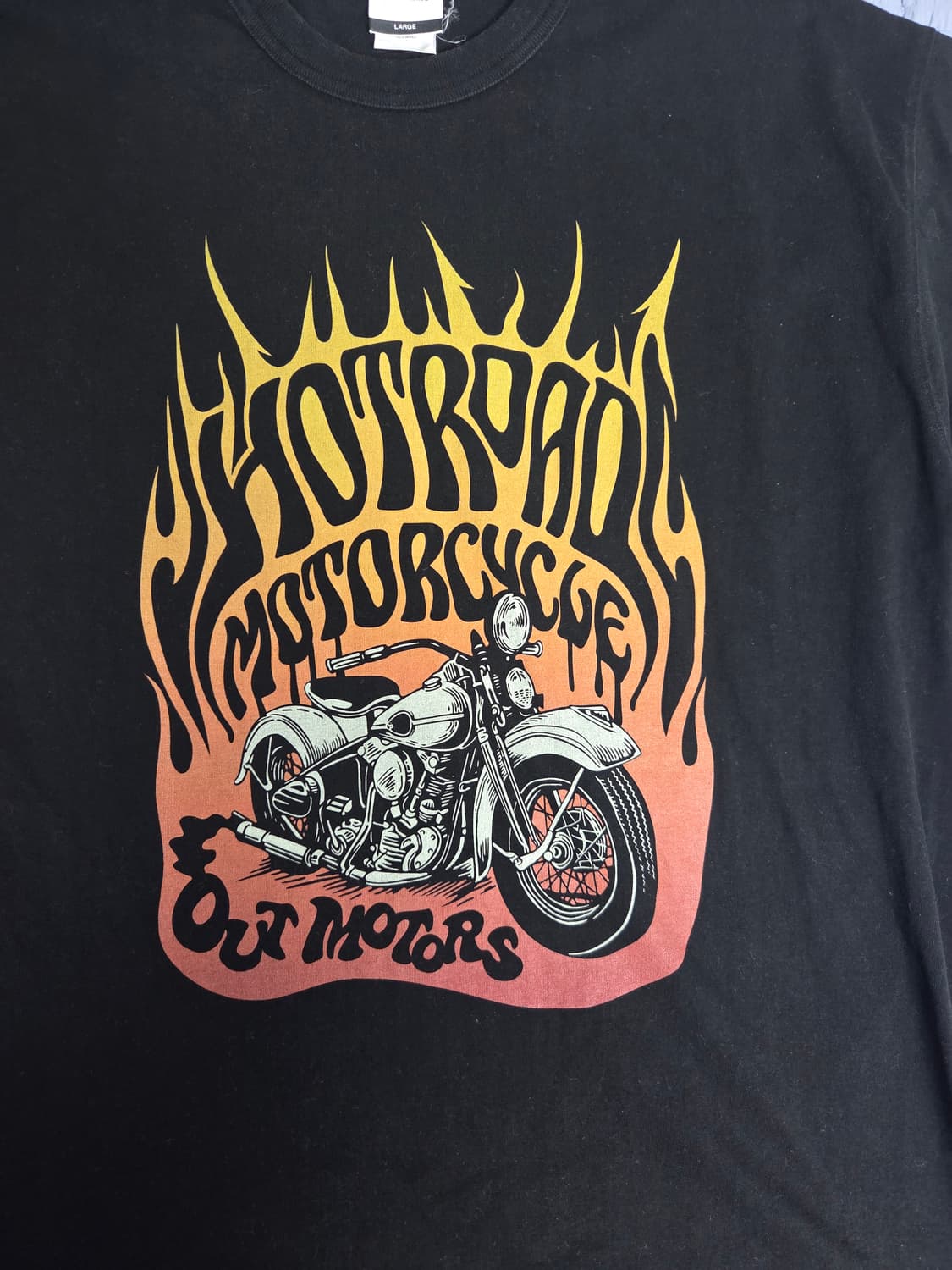 아웃스탠딩 MOT SERIES TEE(HOTROAD) L 상품이미지2