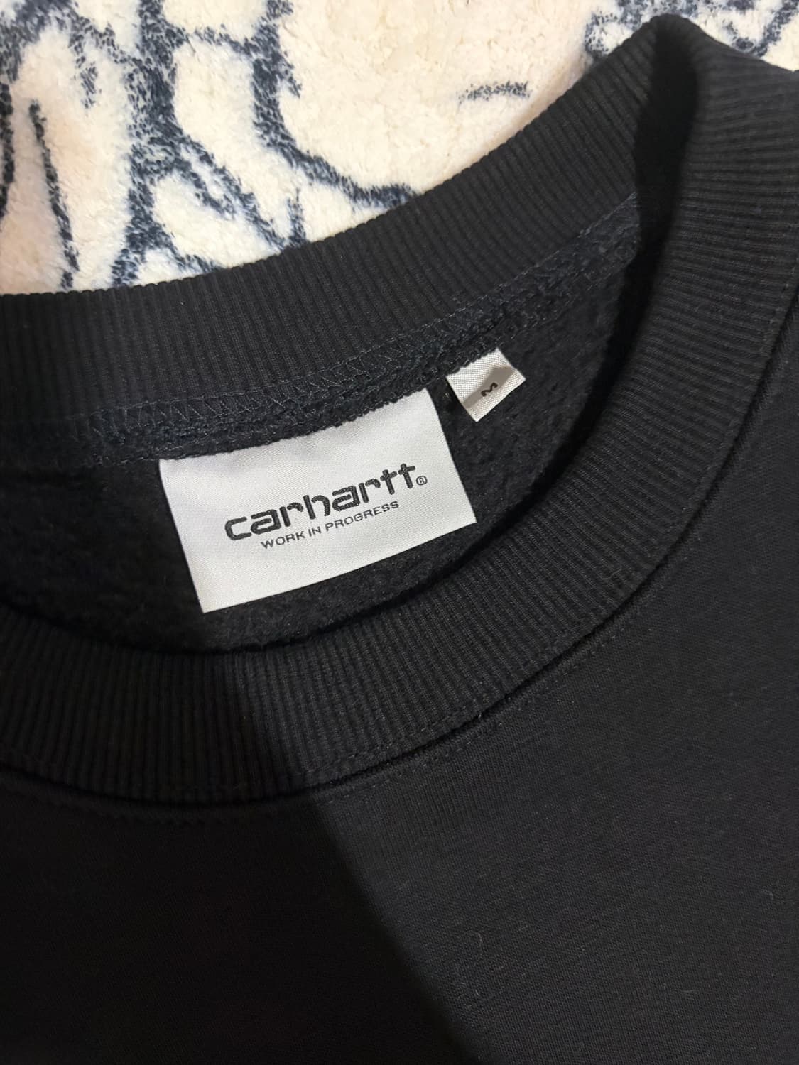 칼하트wip 맨투맨 블랙 M 상품이미지2