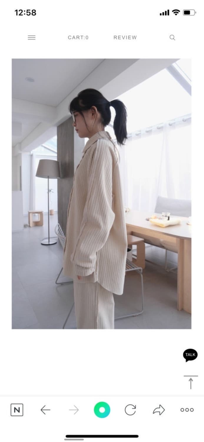 애프터먼데이 클리어브라운 글래스 안경 상품이미지4