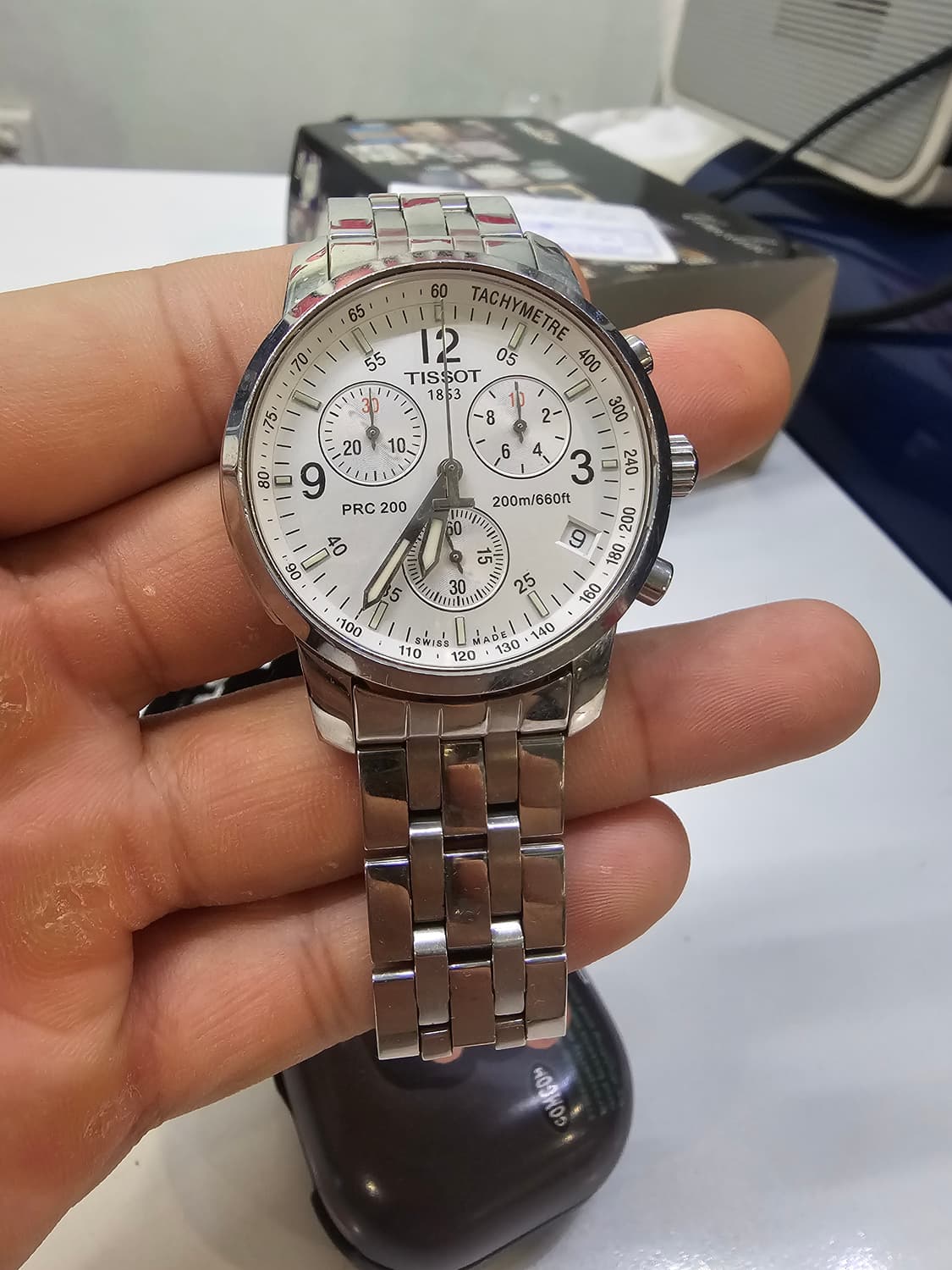 티쏘 prc200 크로노크래프 쿼츠 상품이미지3