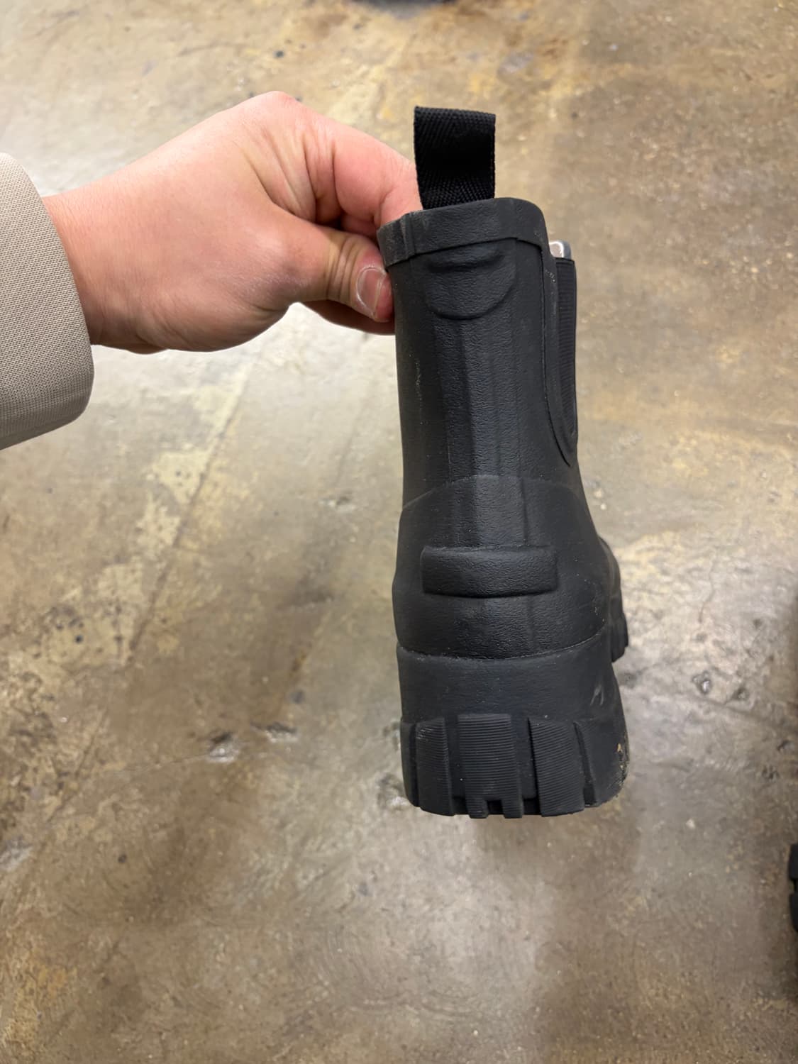 락피쉬 웨더웨어 블랙 레인부츠 상품이미지6