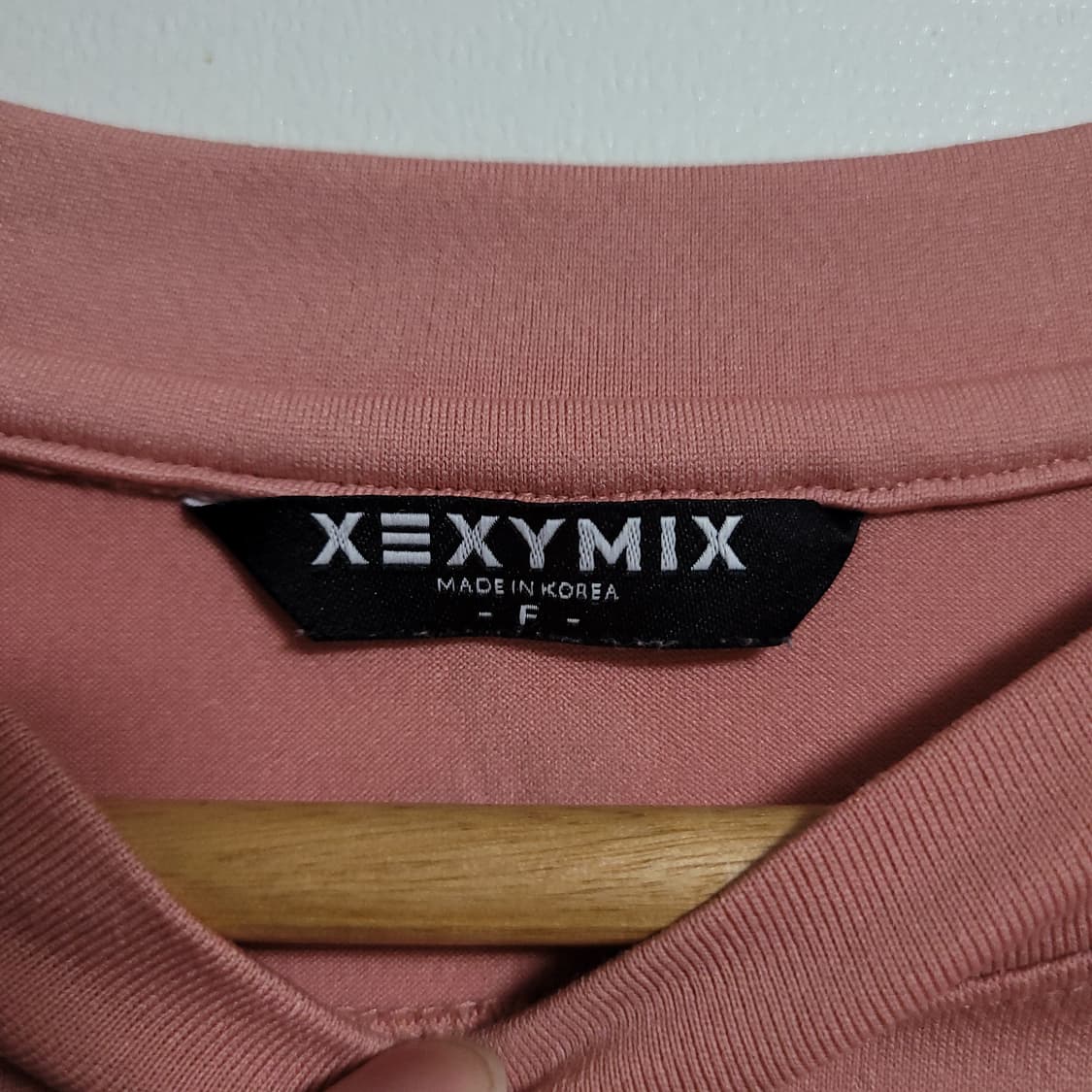 (99) XEXYMIX 젝시믹스 기능성 반팔 티셔츠 로즈핑크 상품이미지3