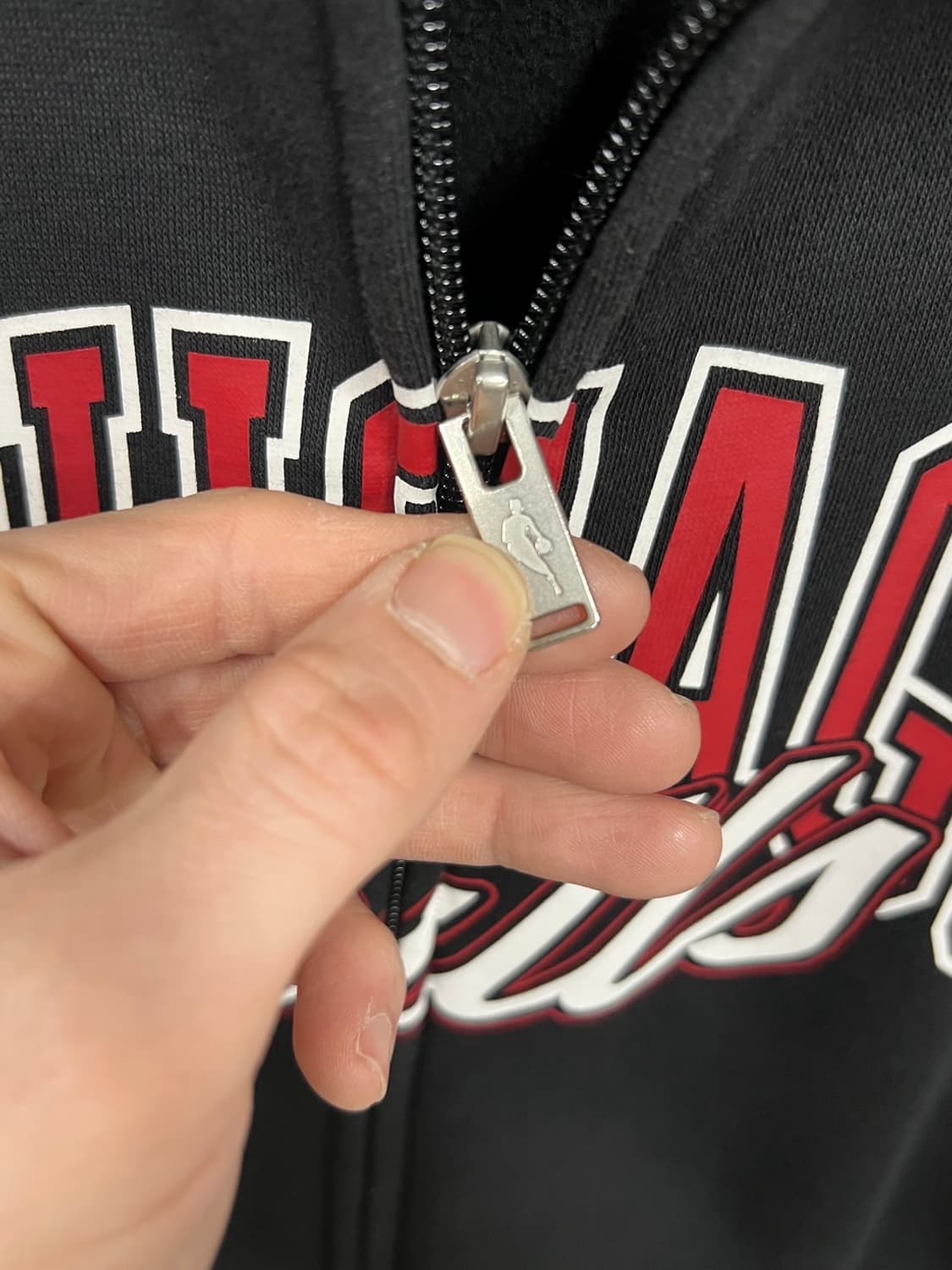 아디다스 NBA 시카고불스 트랙 코튼 져지  상품이미지4