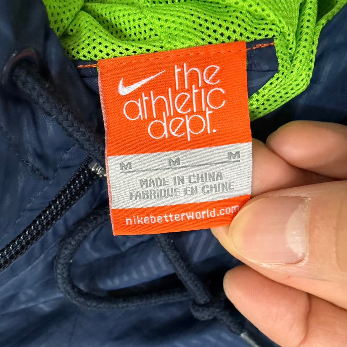 M 나이키 바람막이 후드 자켓 0130T1 상품이미지3
