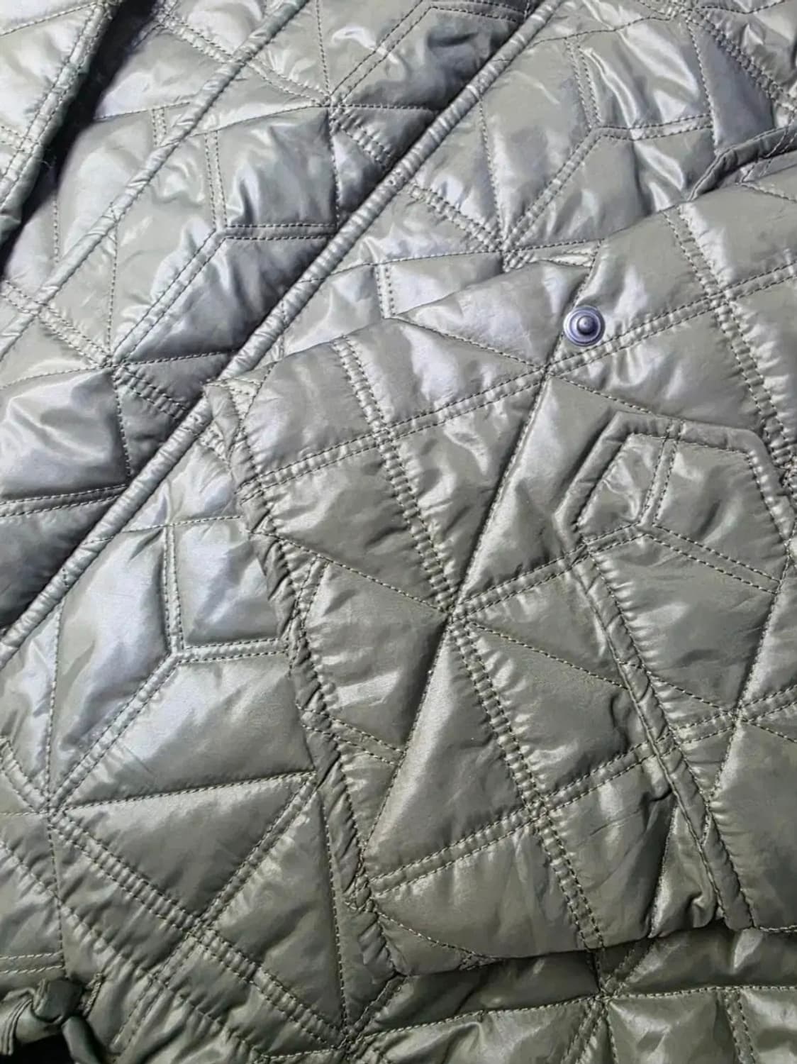 유스 퀼티드 M-51 블루종 올리브 M 상품이미지2