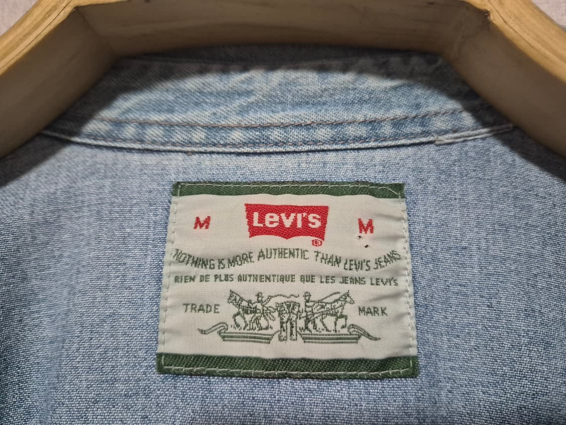 리바이스 90 웨스턴 데님 셔츠 (M) 상품이미지8