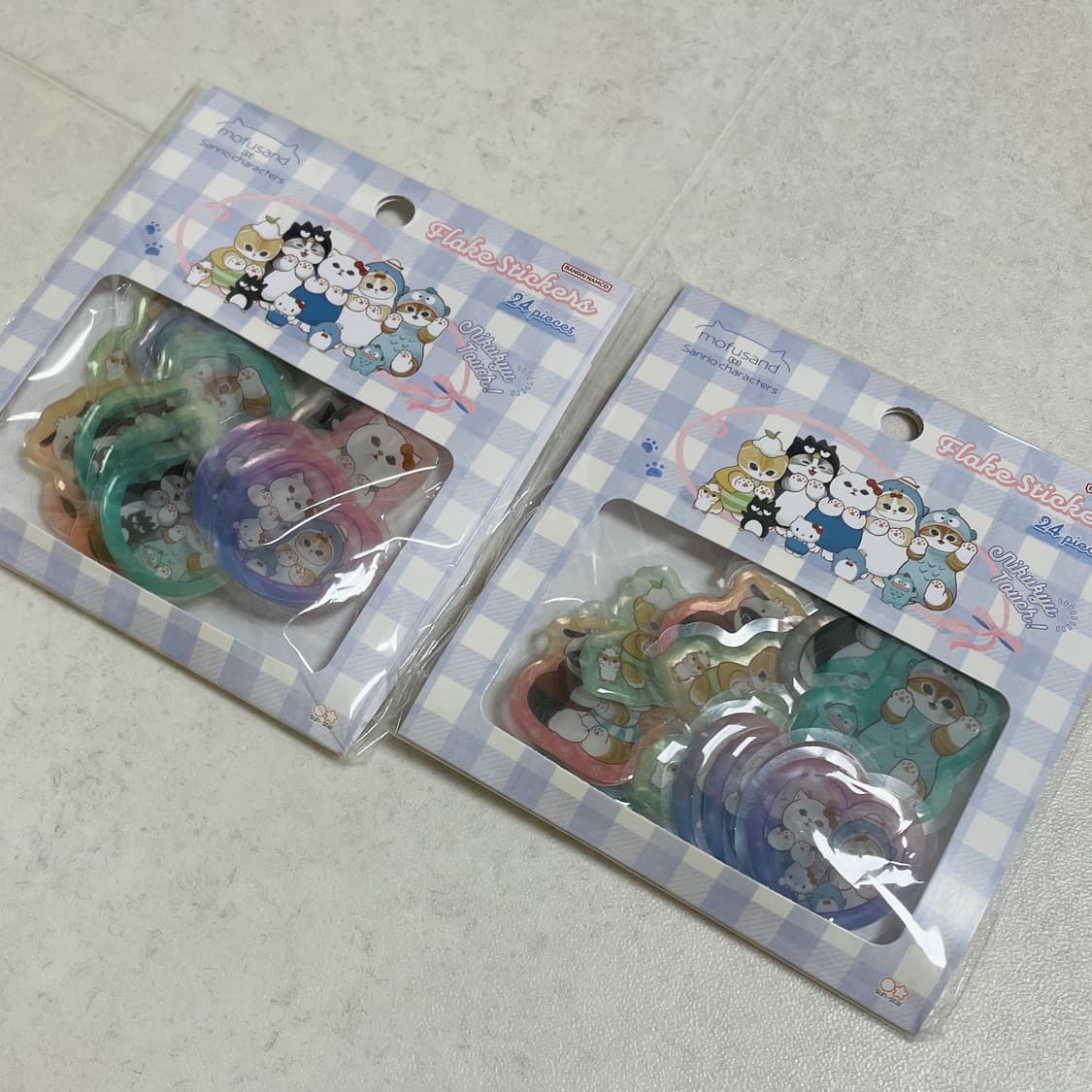모프샌드 산리오 젤리터치 스티커 24매 상품이미지1