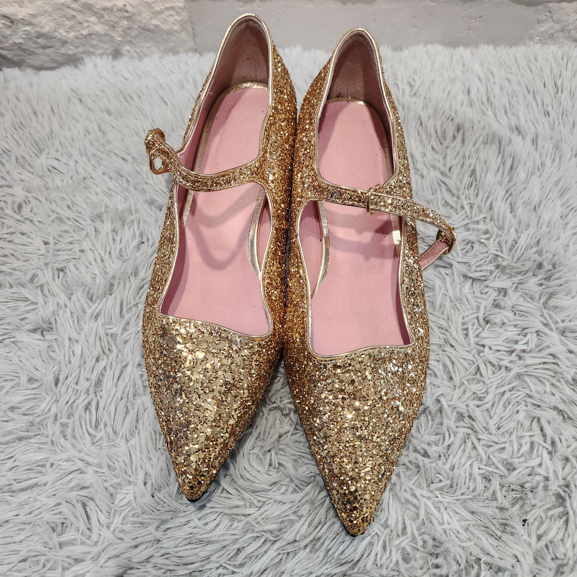 반짝반짝 골드 메리제인 | 코디 완성되는 포인트 슈즈 상품이미지7