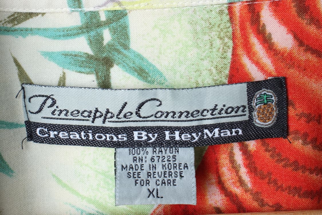 (XL-2XL) 파인애플커넥션 반팔셔츠 남방 90년대 USA-H33367 상품이미지6