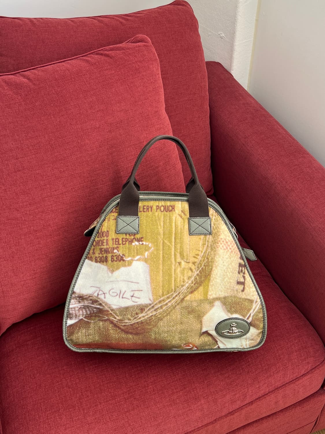 비비안웨스트우드 그래픽 야스민 토트백 상품이미지1