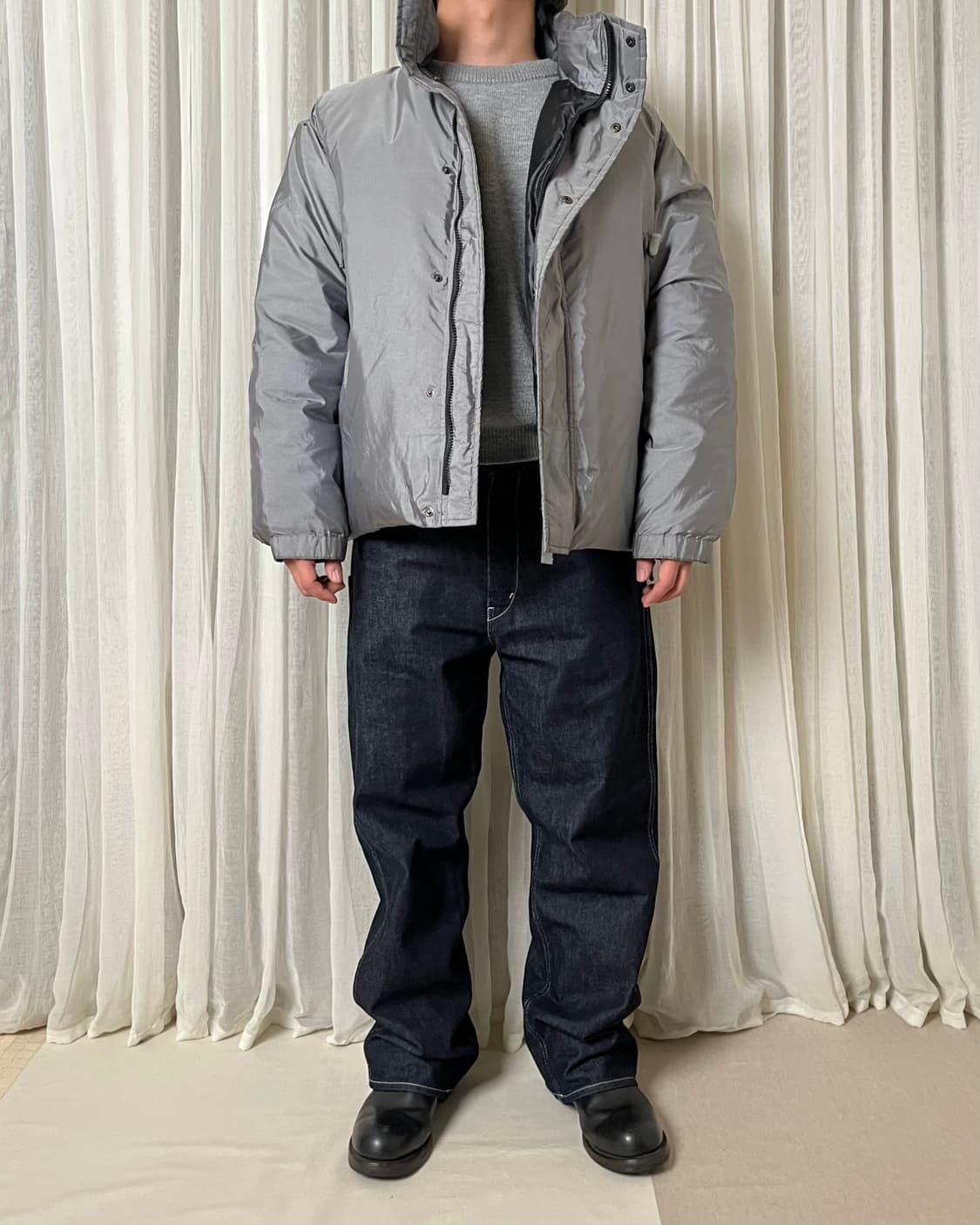 90s 겐조 옴므 실버 다운자켓 kenzo homme 패딩 상품이미지10