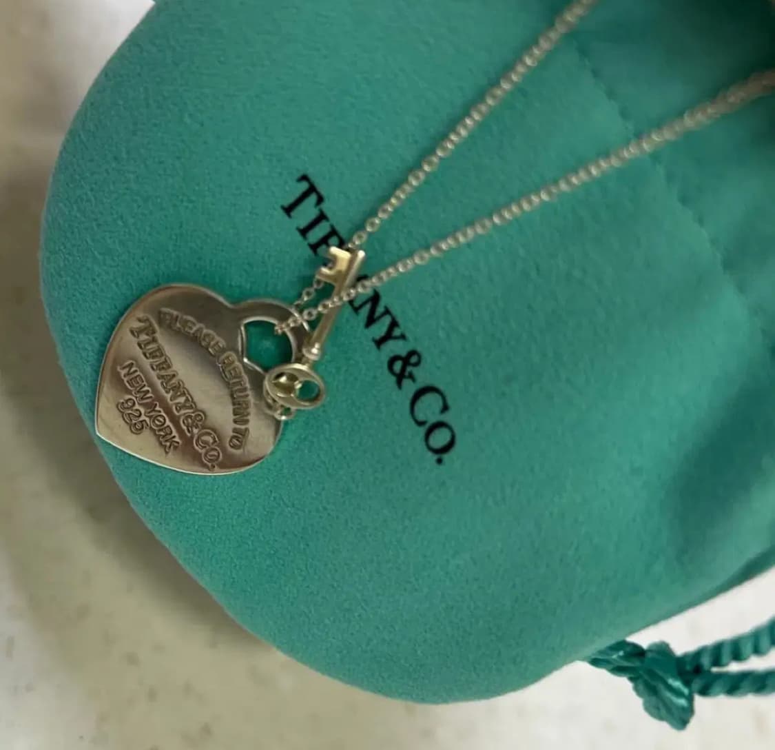티파니앤코 하트태그키 목걸이 상품이미지3