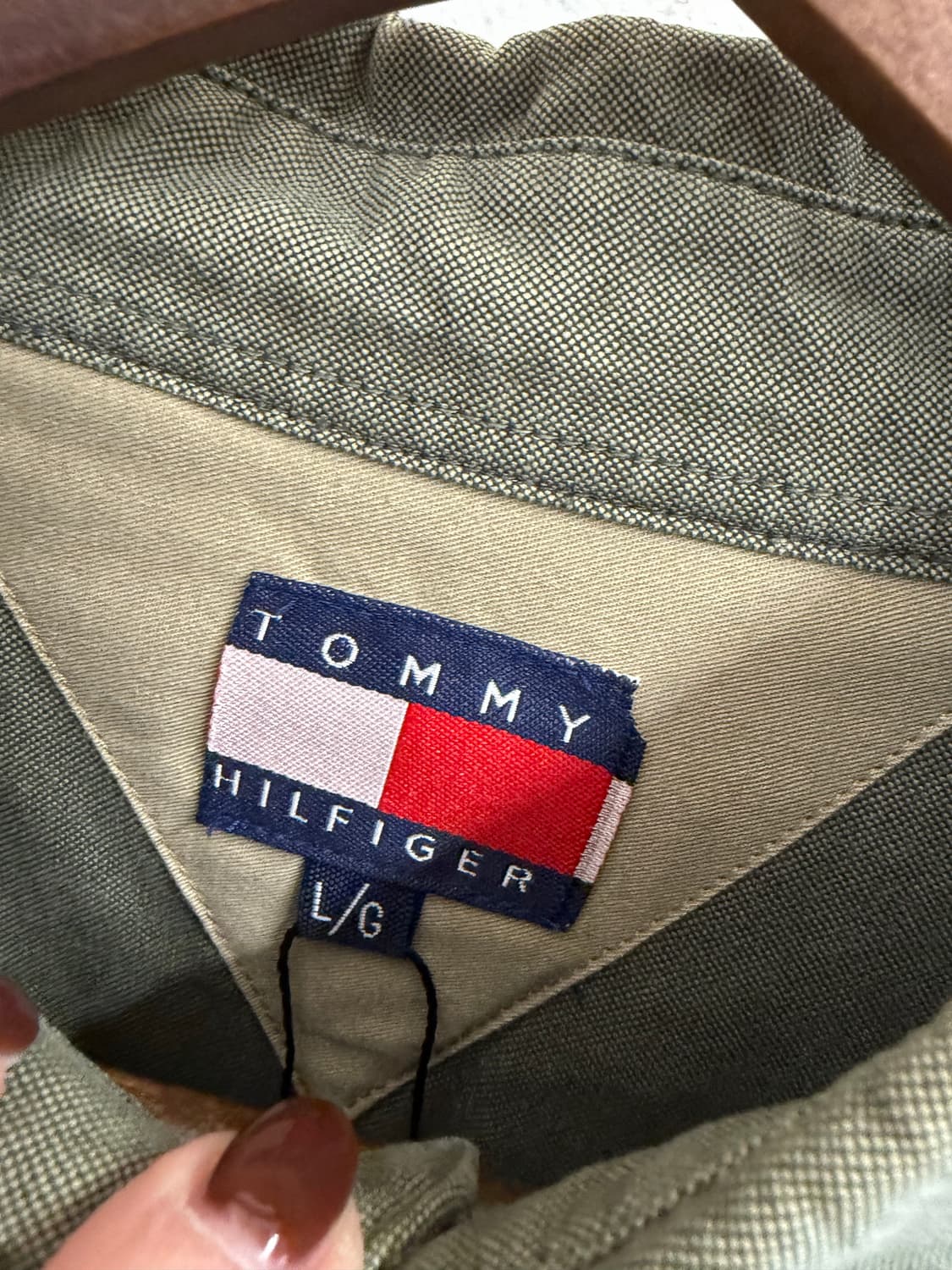 N87. 타미힐피거 빈티지 셔츠 상품이미지2