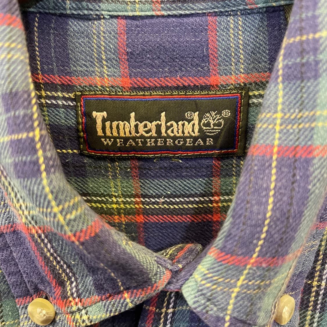 90's 팀버랜드 레터링 셔츠 상품이미지3