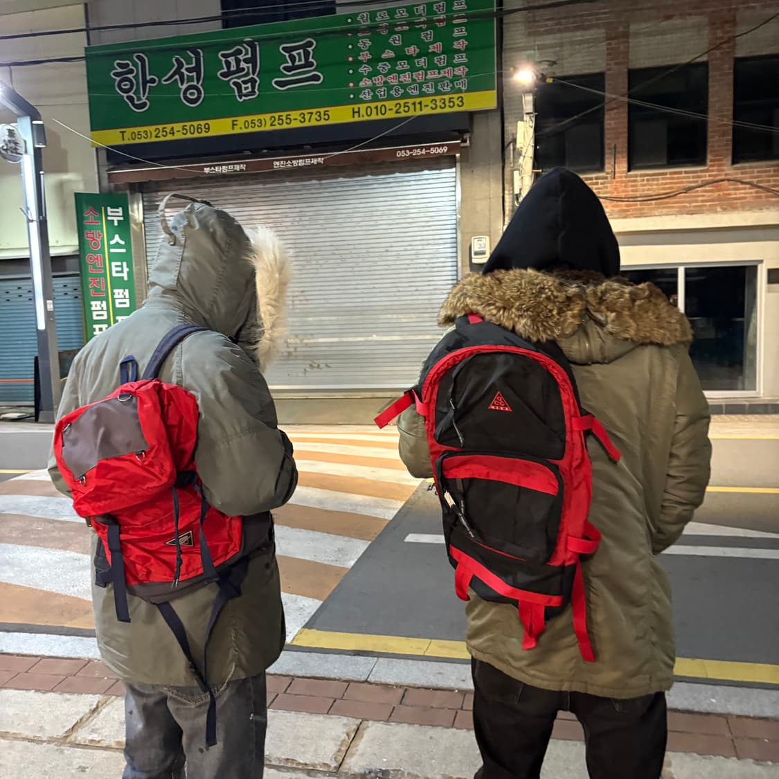 90s 나이키 ACG 아웃도어 마운틴 레드 백팩 상품이미지1