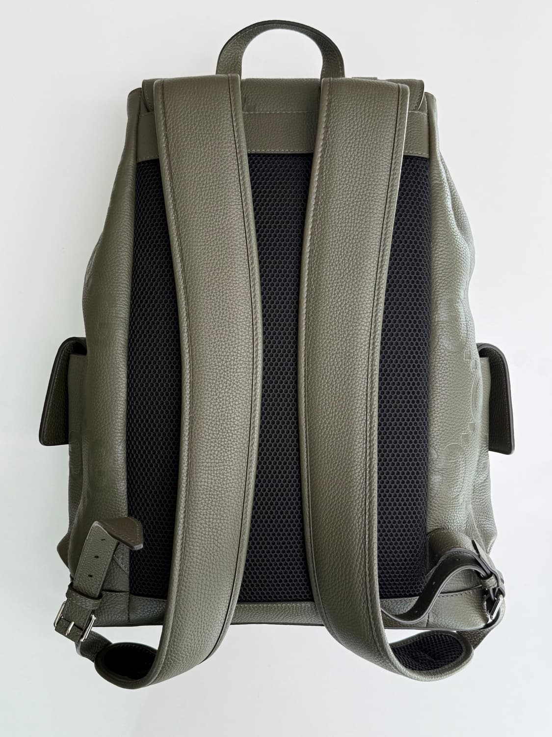 새상품 구찌 GG 점보 라지 백팩 카키 상품이미지3