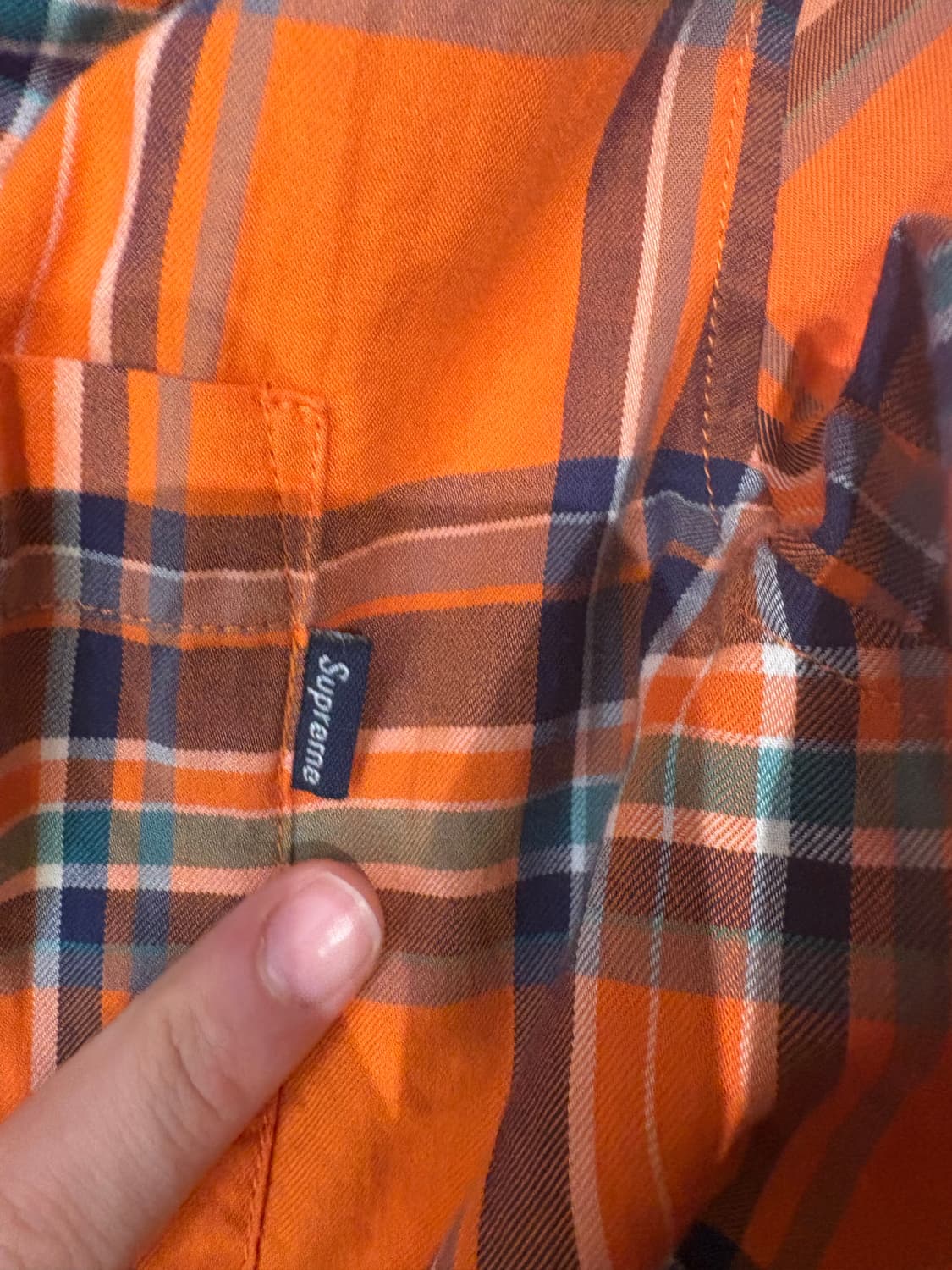 슈프림 체크셔츠 상품이미지5