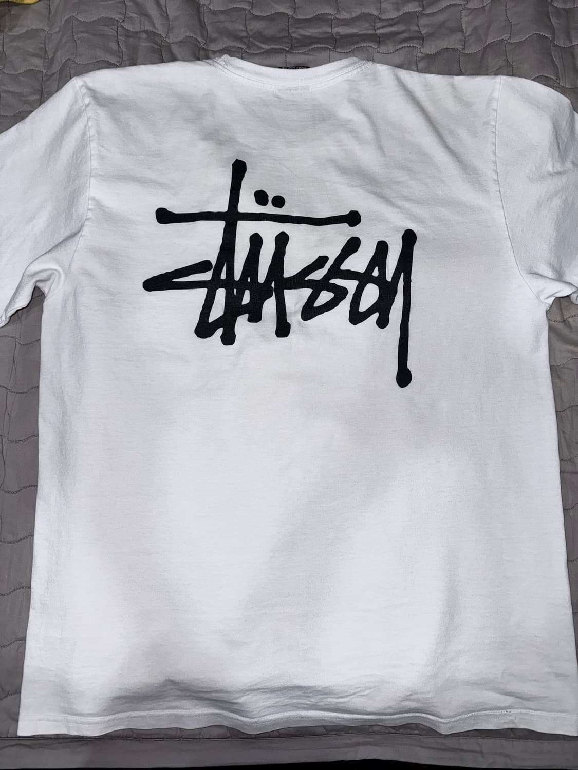 스투시 베이직 반팔 화이트 2023 상품이미지4