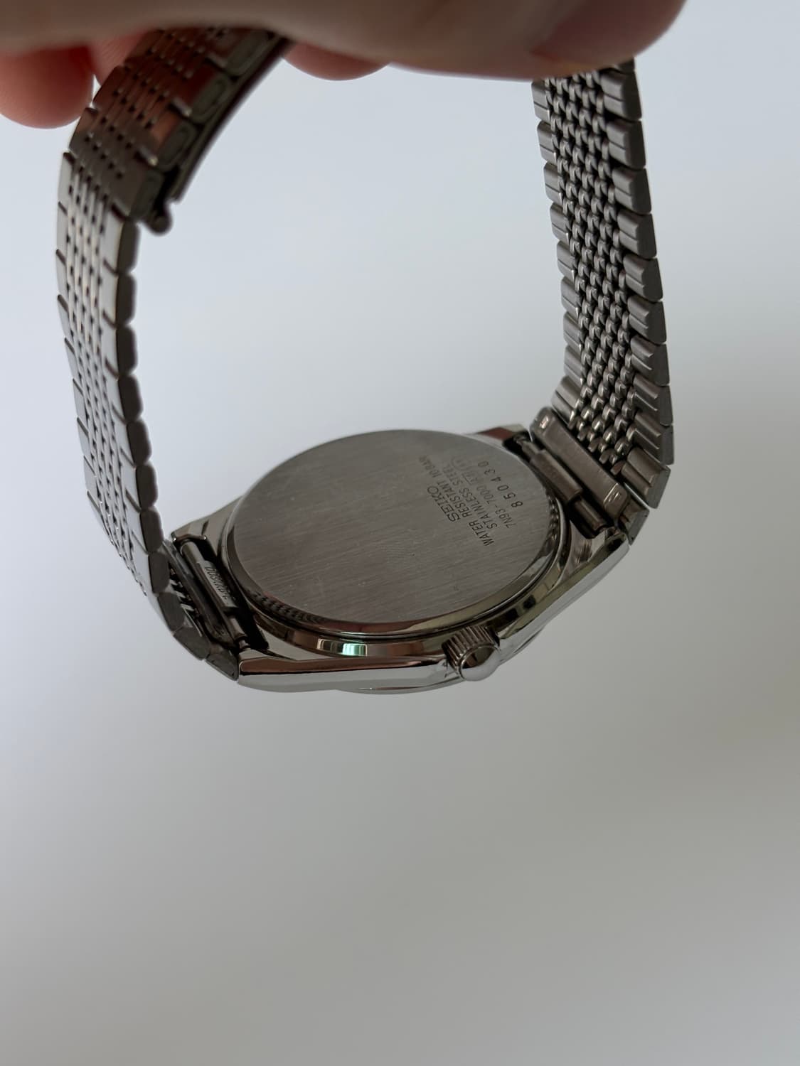 1990s Spirit Arabic Index Silver Quartz 상품이미지7