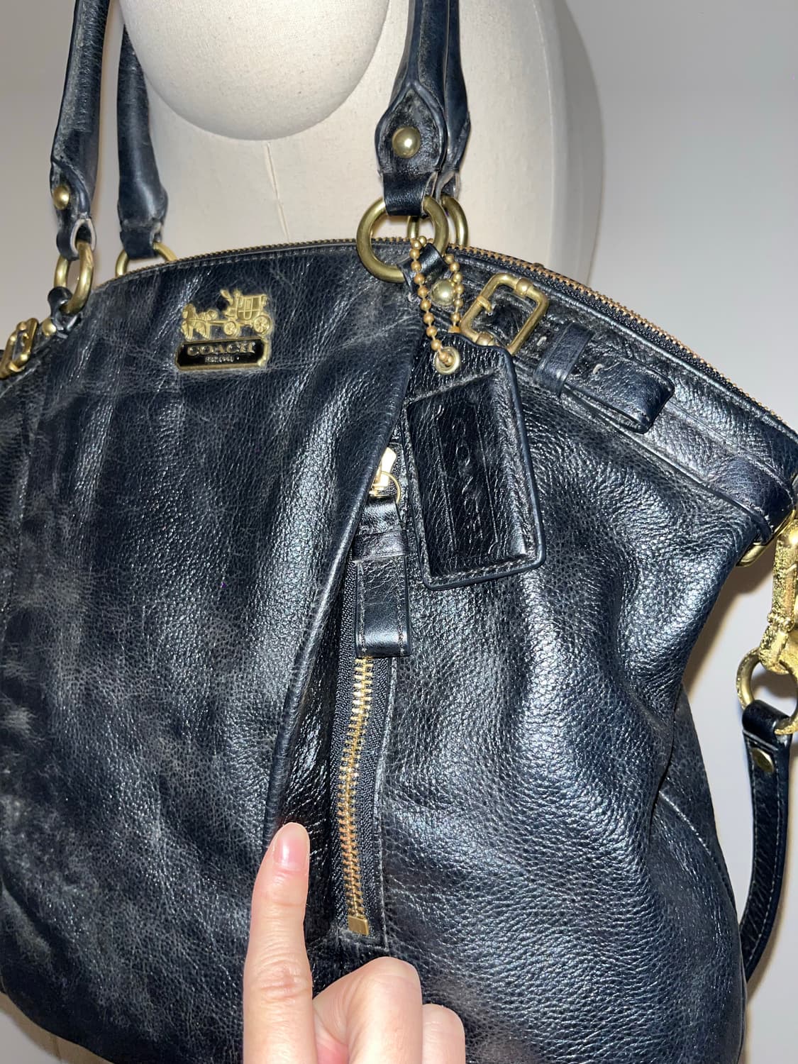 🎉BLACK FRIDAY🎉 Coach black bag 상품이미지6