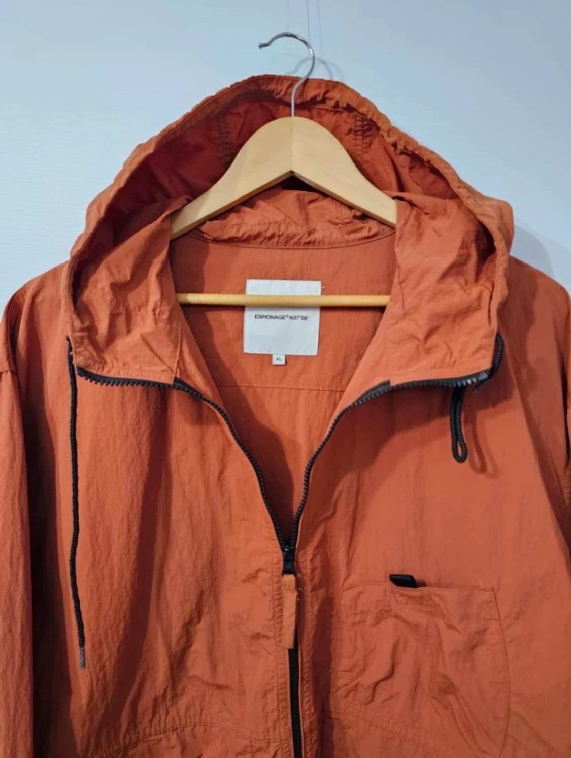 에스피오나지 RAY WIND PARKA 오버핏 셔츠 바람막이 XL 상품이미지1