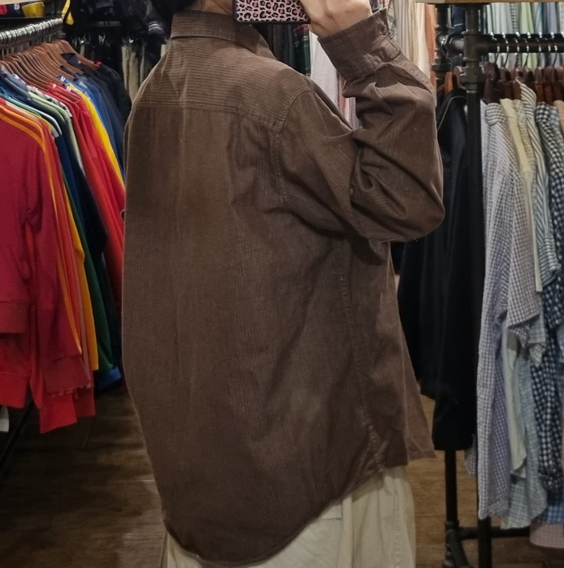 [Hi] 칼하트 긴팔 셔츠 브라운 상품이미지5
