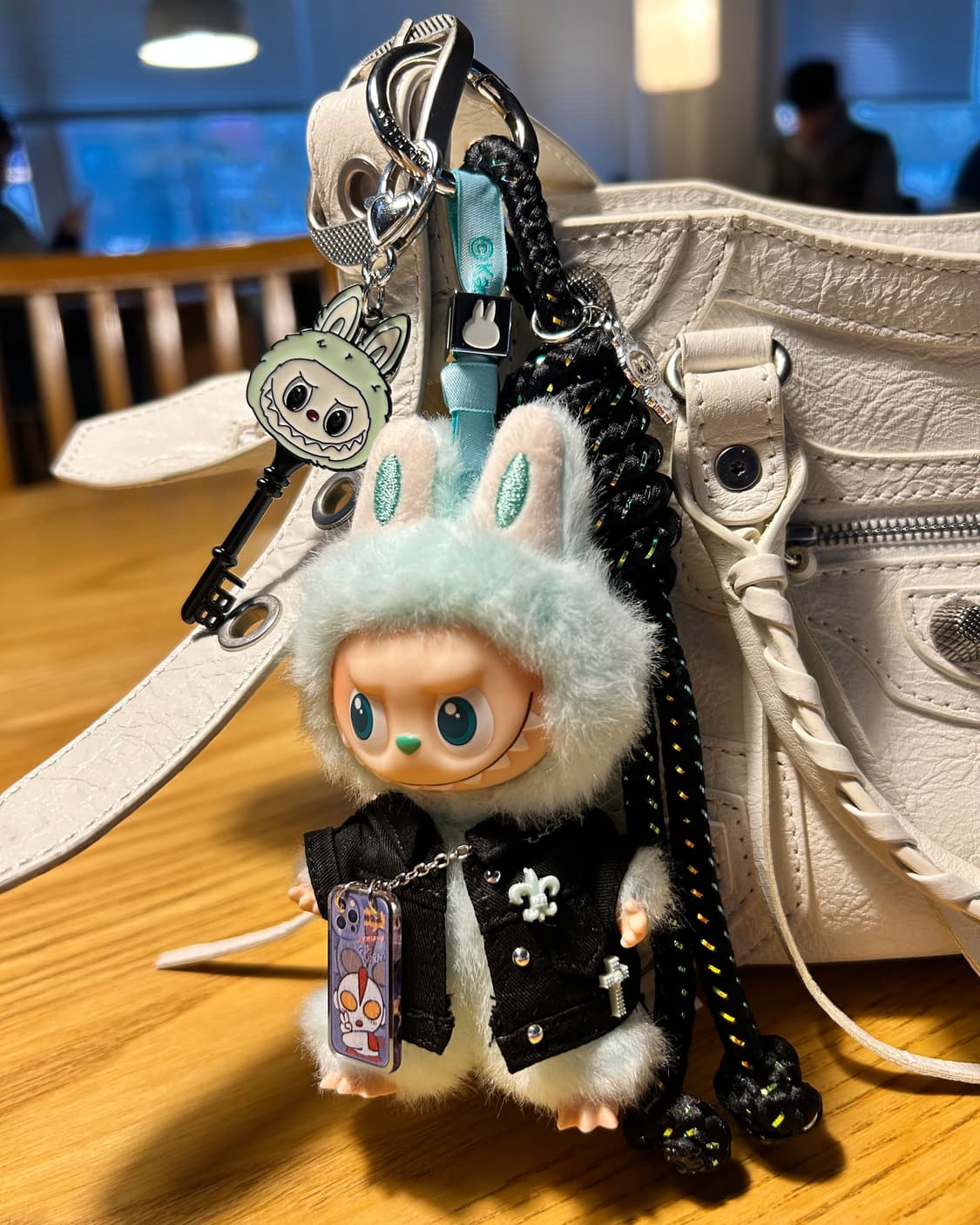 🙊미니라부부 내 마음속 비밀번호”I”커스텀키링 상품이미지6