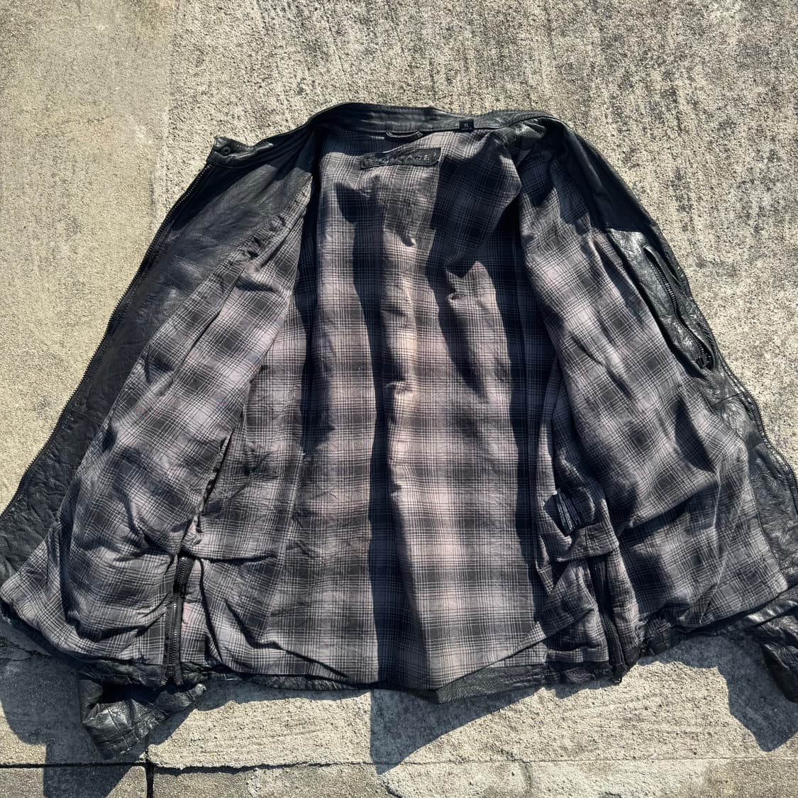 [XL] Levis 리바이스 캐피탈E 카페레이서 가죽 레더 자켓 상품이미지3