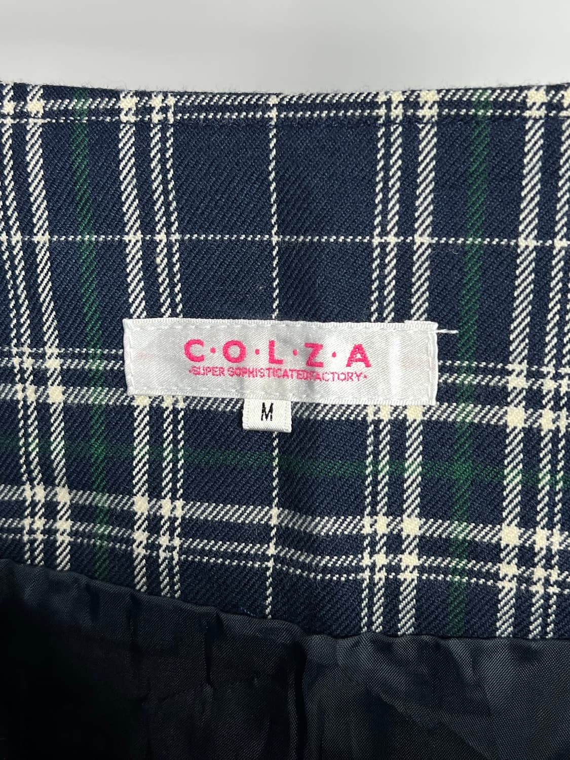 COLZA 체크 미니 스커트  상품이미지4