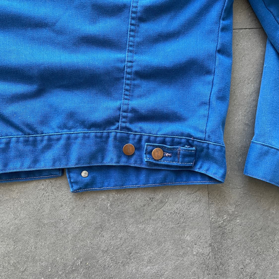 1970s Wrangler 랭글러 코튼 인디고 트러커 상품이미지9