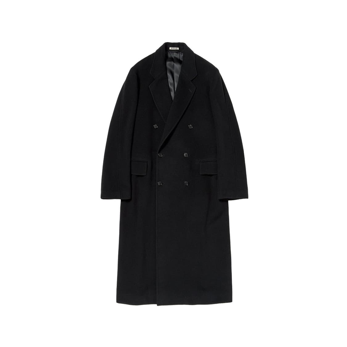 25aw오라리 슈퍼파인 울 모저 체스터필드코트 모저 더블 상품이미지1