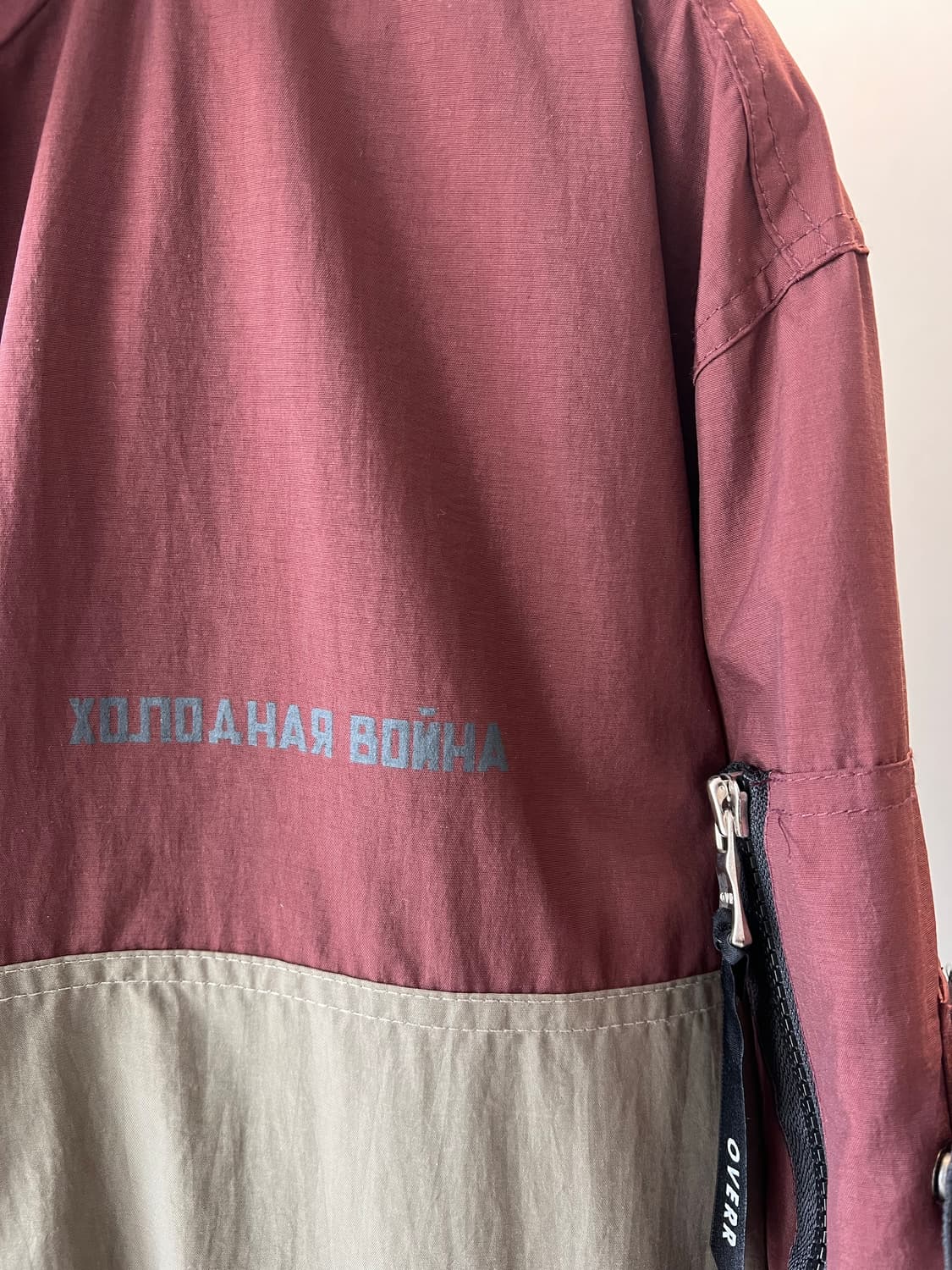 Overr / 밀리터리 바람막이 / XL 상품이미지4