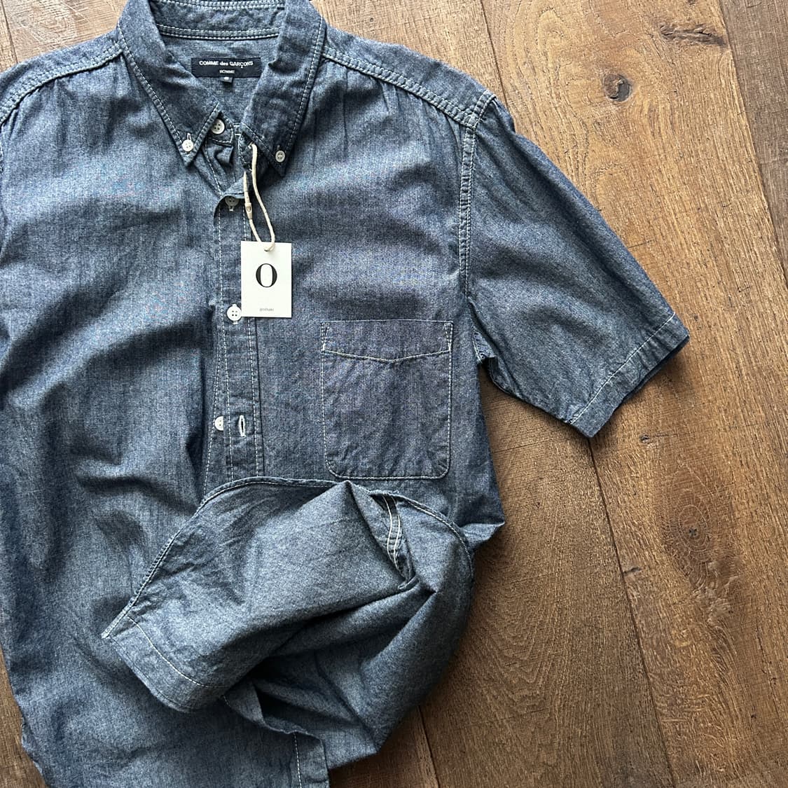 Basic Denim Half Shirts 상품이미지3