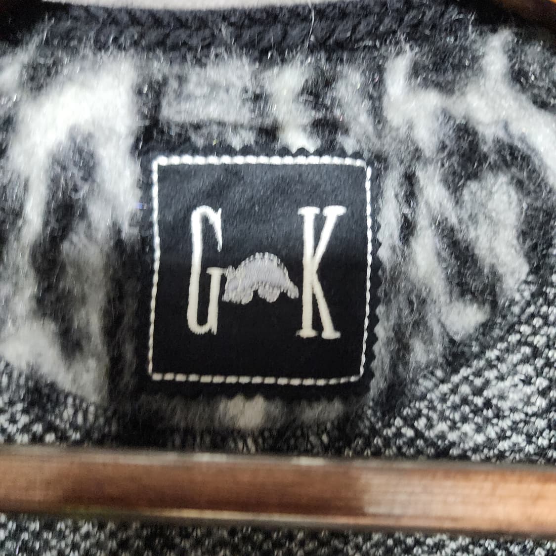 GK 일본 갸루 레오파드 빈티지 가디건 상품이미지5