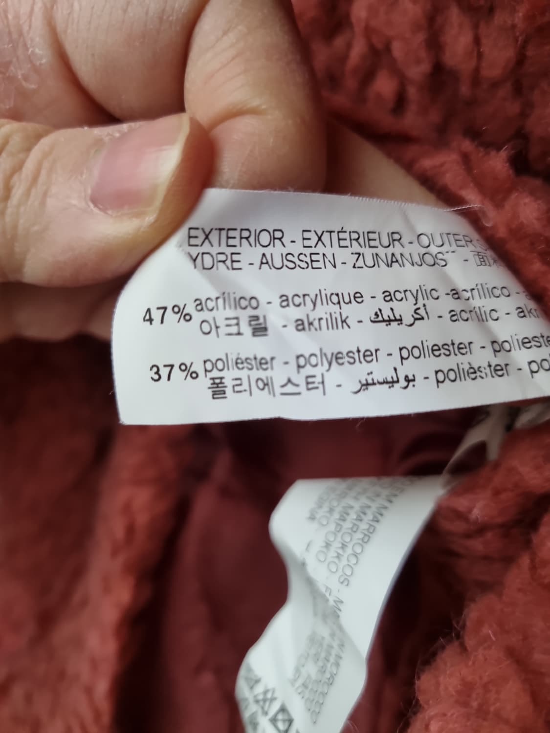 자라 우먼 테디 더블 코트 상품이미지9