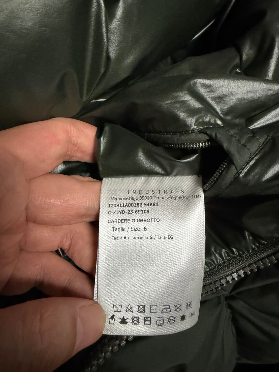 몽클레어 카데레 패딩 Cardere 올리브 카키 다운 6 상품이미지8