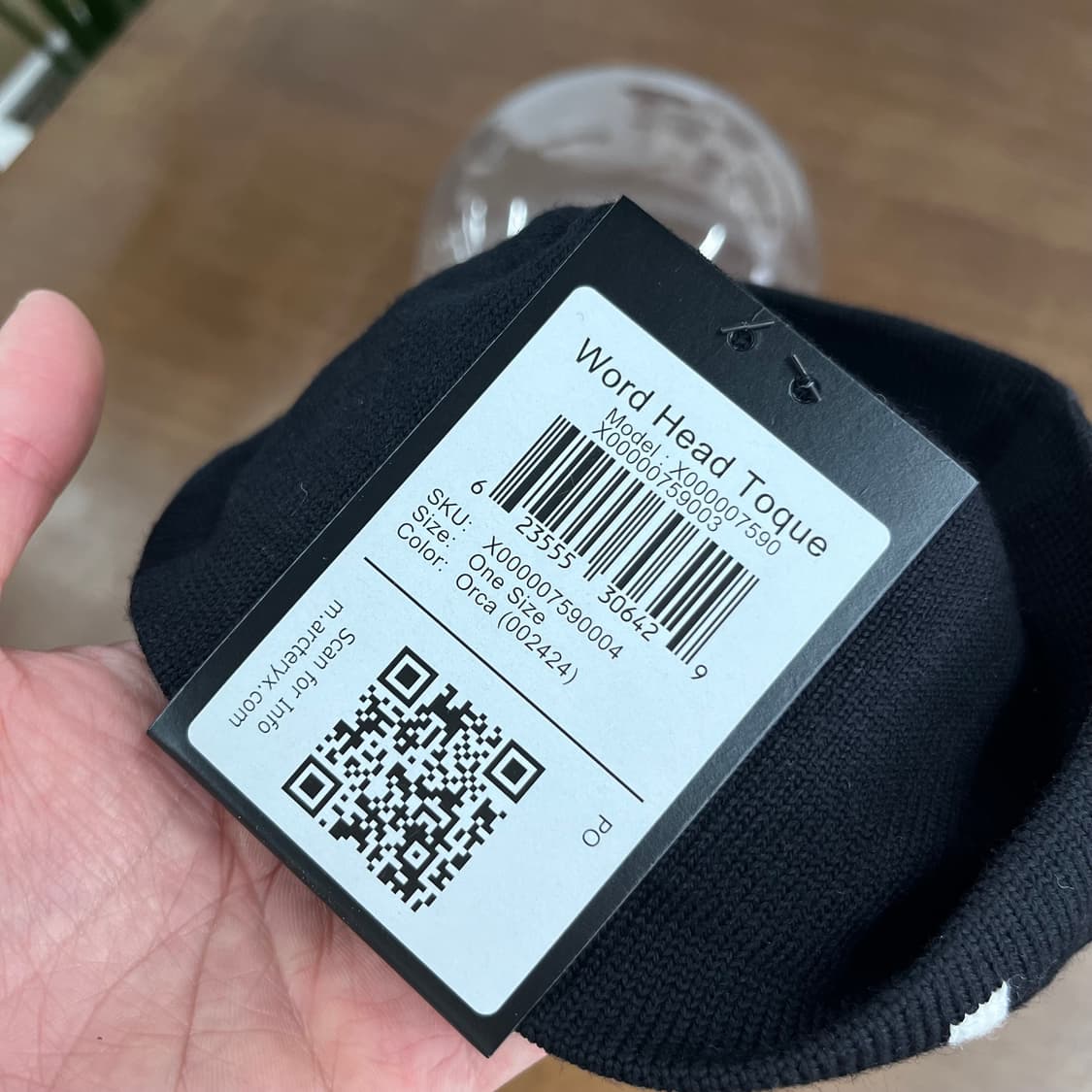 아크테릭스 워드 헤드 토크비니 새상품 상품이미지4