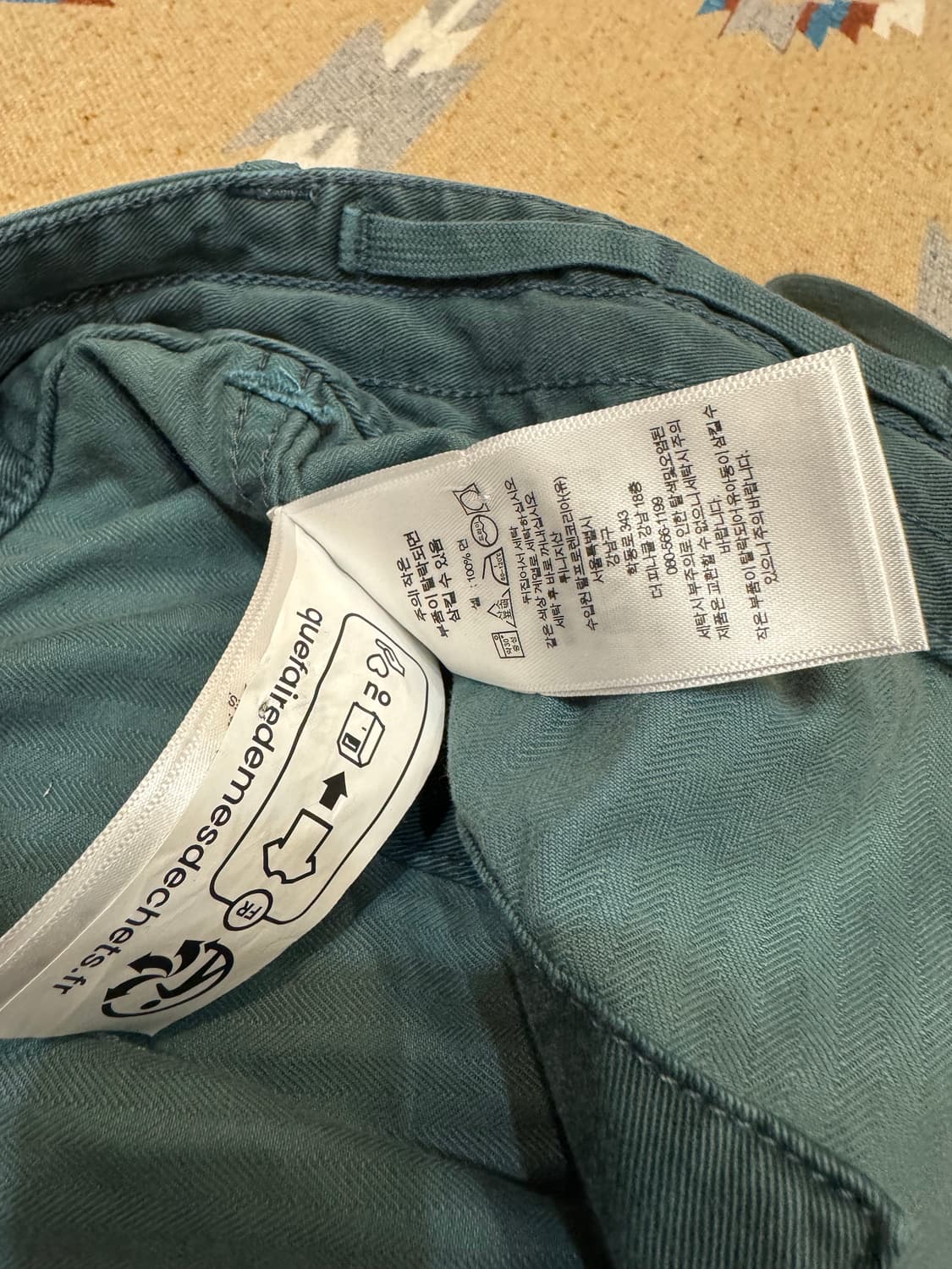 [34-32] RRL 더블알엘 헤링본 트윌 카고 팬츠  상품이미지6