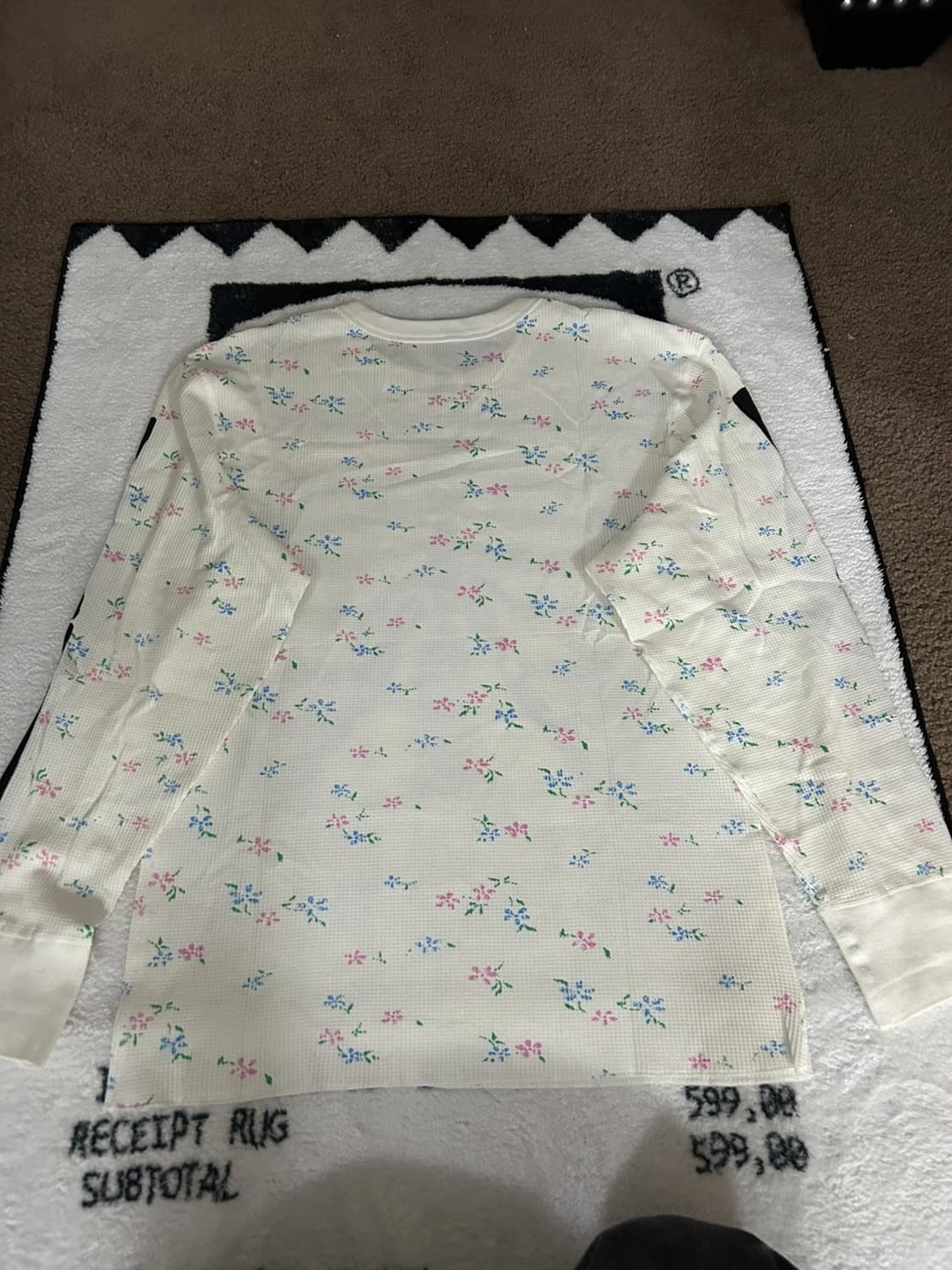 슈프림 헤인즈 본즈 써멀 크루 플로럴 상품이미지4