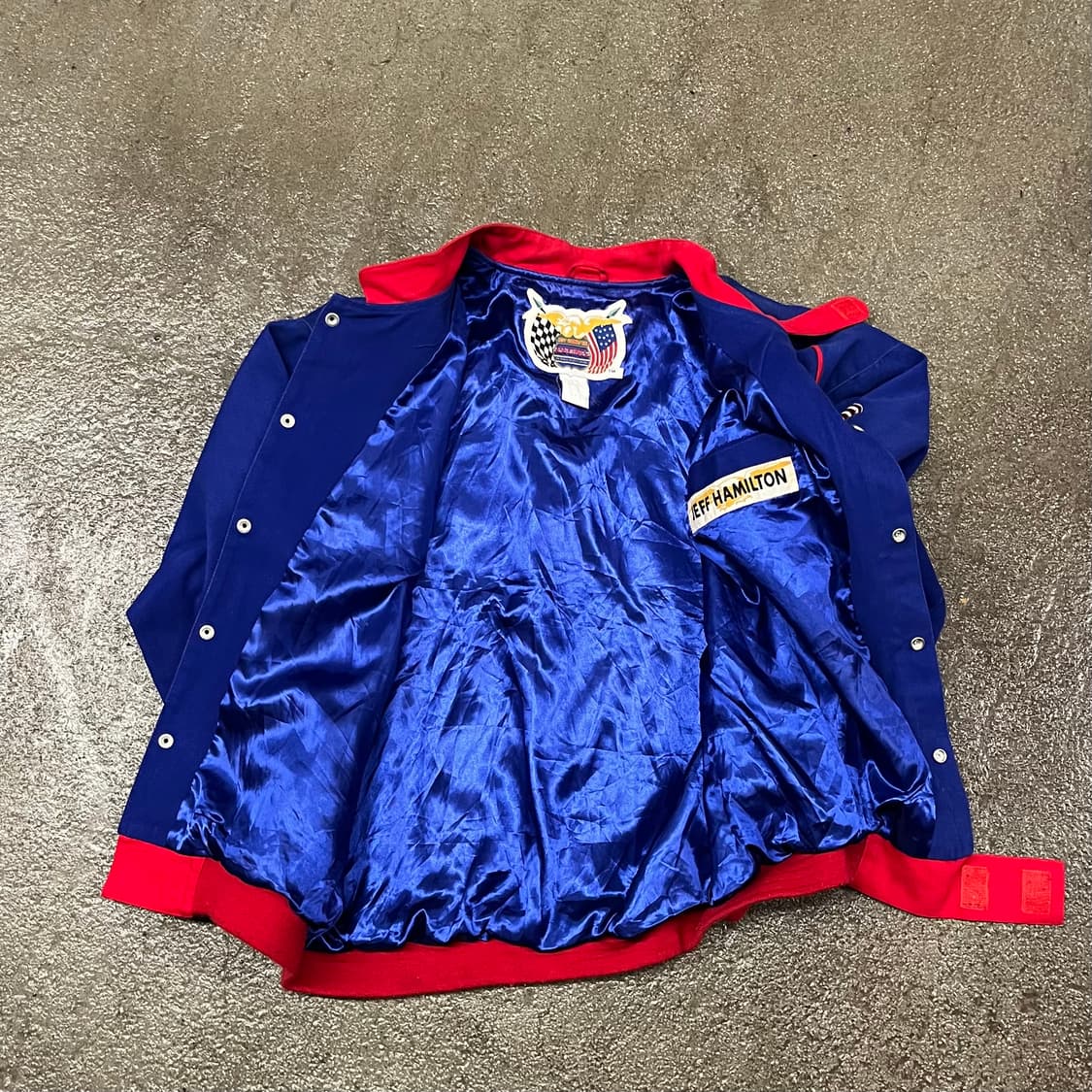 00s 제프해밀턴 나스카 플레임 레이싱 자켓 (110) 상품이미지7