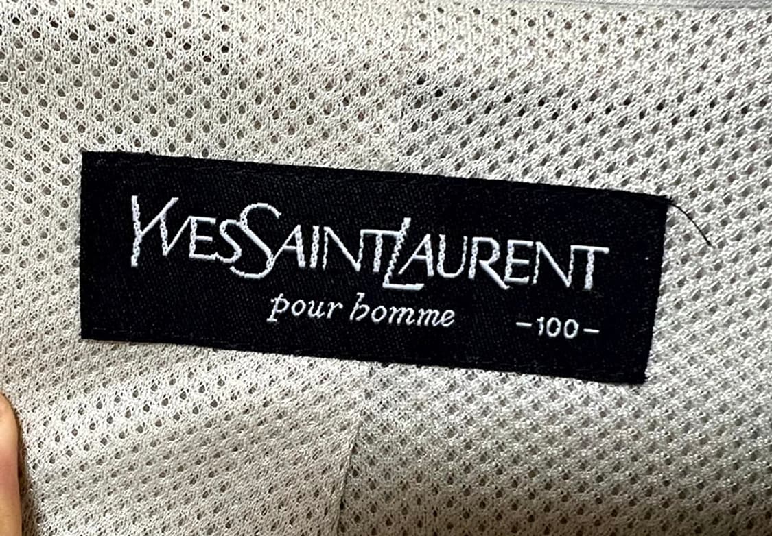 입생로랑 남자 블레이저 코튼 3버튼 캐주얼 춘추 솔리드 L 100-105 상품이미지3