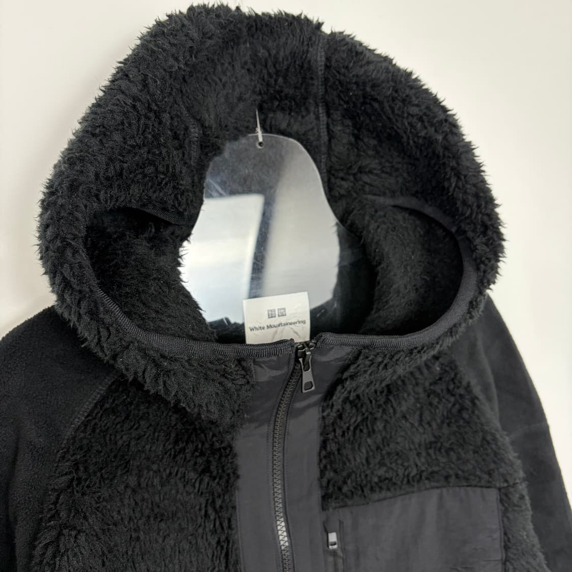 유니클로 화이트마운티니어링 플리스 후리스 후드 자켓 상품이미지2