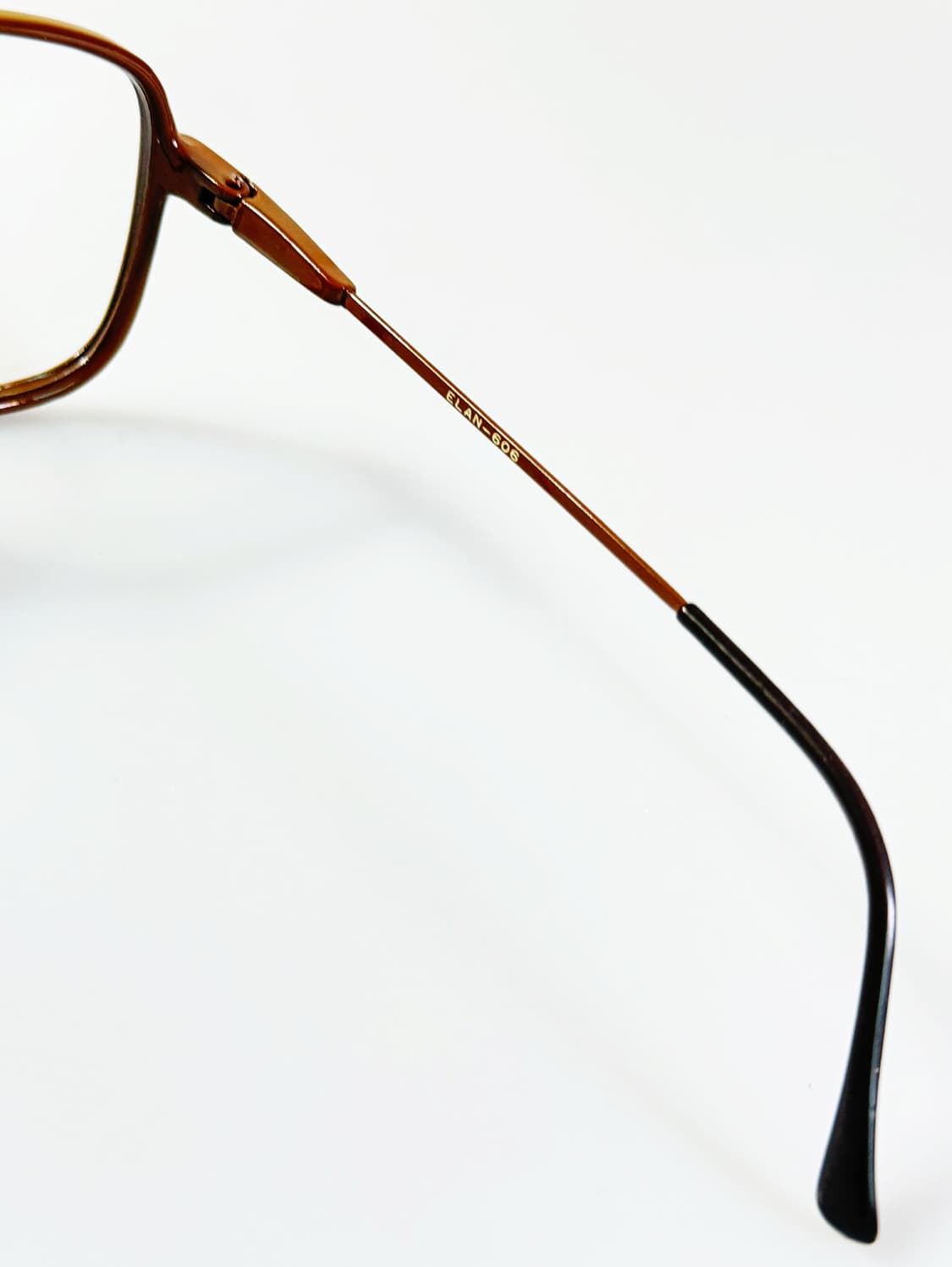 80s ALAN 브라운 뿔테 레트로 스퀘어 빈티지 안경 상품이미지7