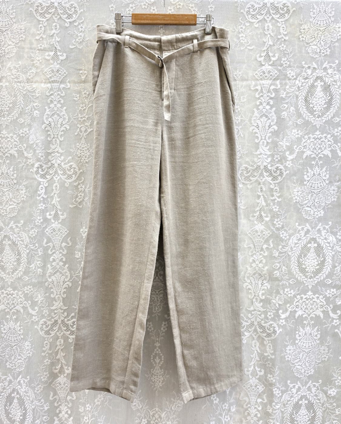 evam eva (made in japan) 에밤 에바 리넨 팬츠 상품이미지2