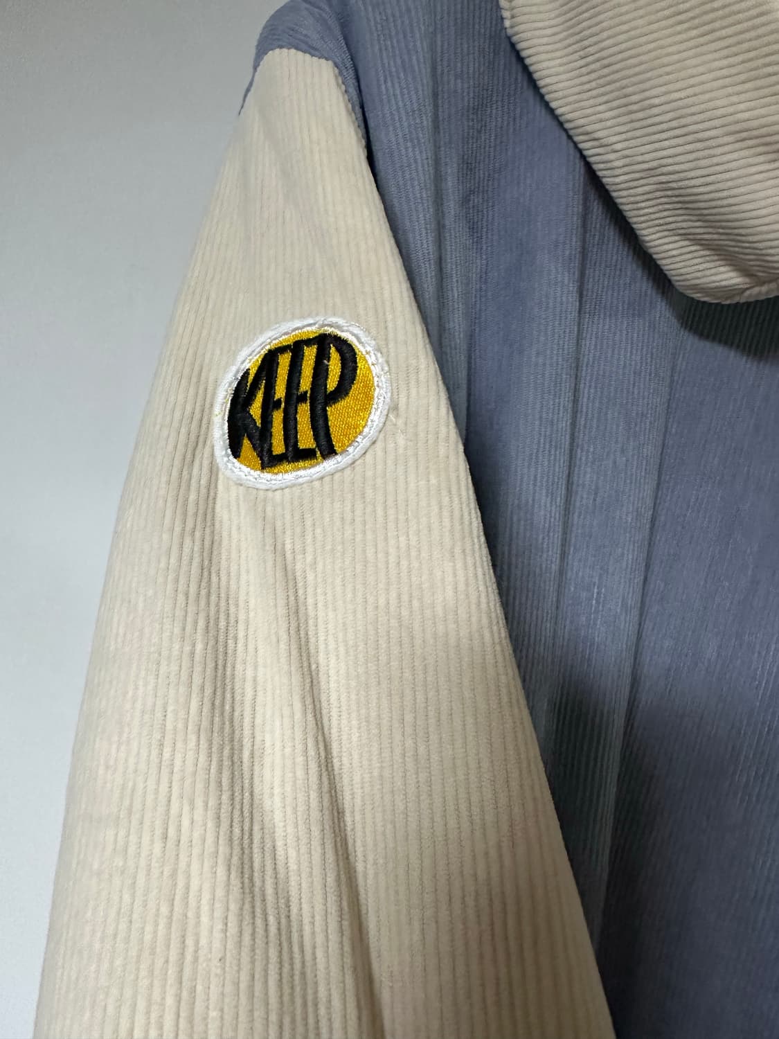 코듀로이 배색 후드 야구 점퍼 상품이미지4